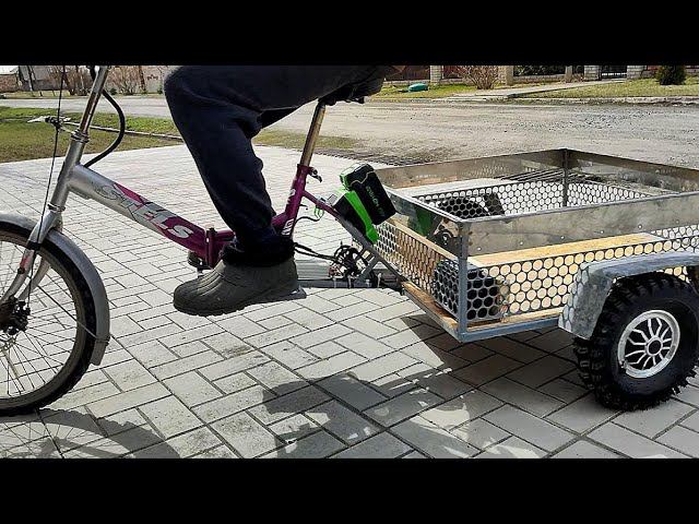 A powerful electric bike with your own hands