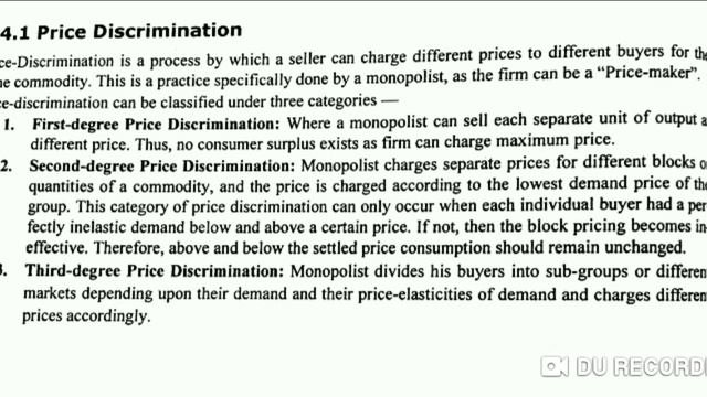 Economic B.COM Monopoly Part 4