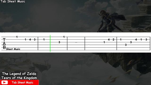 The Legend of Zelda: Tears of the Kingdom - Main Theme | Guitar Tutorial