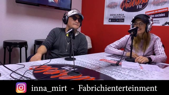 Entrevista Exclusiva Inna Mirt en la poderosa fm