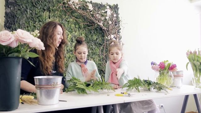 Мастер-класс к Шавуот «Украшение дома цветами»