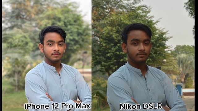 iPhone 12 Pro Max vs DSLR Camera Portrait Test in 2023 ? Shocking ⚡️