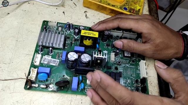 Inverter Fridge Pcb All Section Burn Pcb Repair?