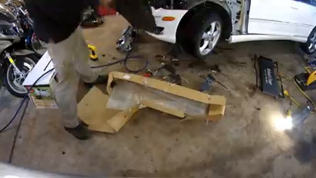 Copart mercedes C230 Sport Project Part 1
