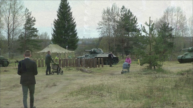 Рупорные громкоговорители Ретро на Невском пятачке