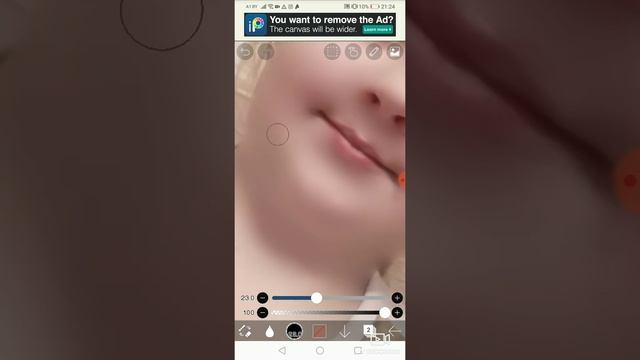О боги! Как же в ибис пэйнт икс убрать подбородок, подправить морщины и т. Д.