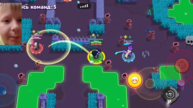 Играю в Brawl Stars! открыты все бойцы!!!