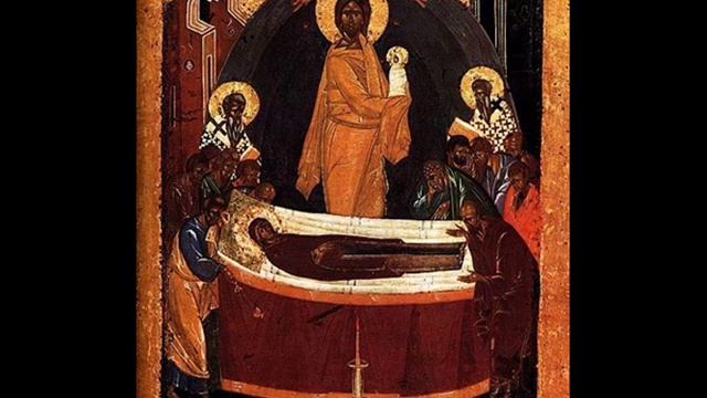 Хор Валаамского монастыря .Успение Пресвятой Богородицы."Богоначальным мановением"