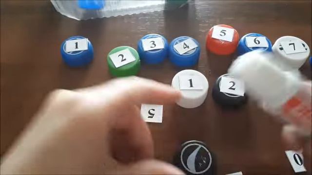 Дидактическая игра по математике из крышек своими руками