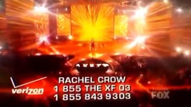 Rachel Crow Xfactor Live show 7 Song 2 of 2 (12-7-11)
