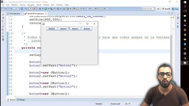 ¿Qué es el FlowLayout en java ?