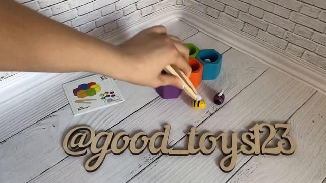ИГРА "ПЧЕЛКИ", PLAN TOYS