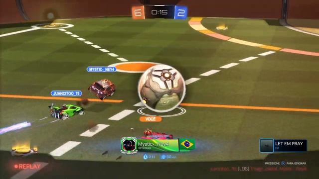 Gameplay Aleatória #21 - Rocket League - PS4