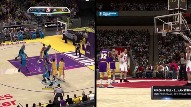 NBA 2k10 vs 2k11