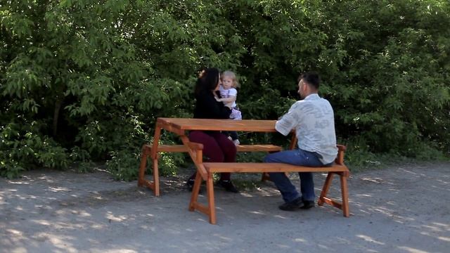 лавочка трансформер