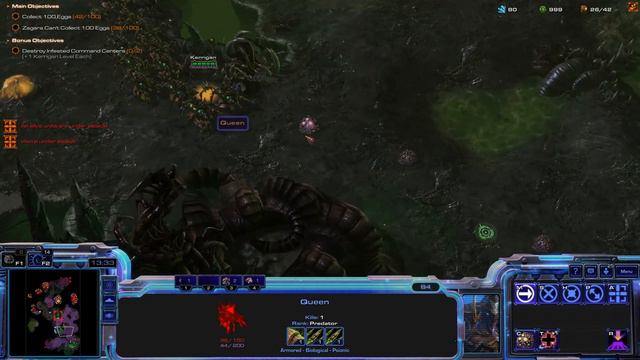 StarCraft 2 HotS (1-7 Players Coop) Mission 4 - Domination