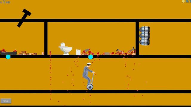 ОН БЫЛ БЕЗ НОГ ,НО ОН БЫЛ ЖИВ►Happy Wheels