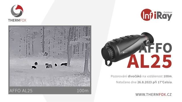 Thermfox - InfiRay AFFO AL25 hunting thermalimaging