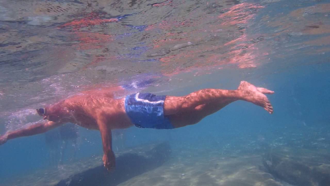 Действительно чистая вода - пляж Агия Пилагия Agia Pelagia Beach ч.1, Крит, Греция