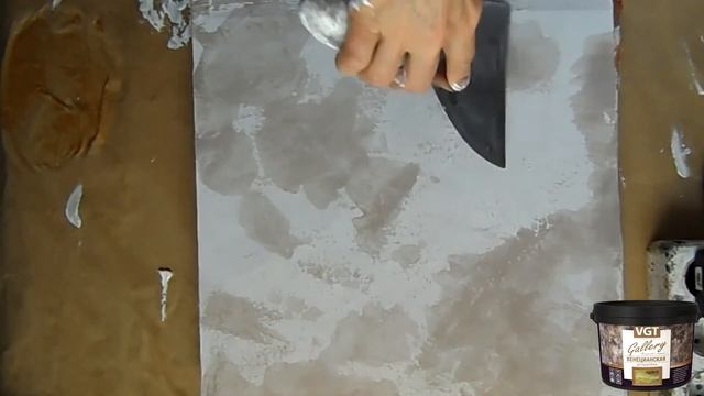 VGT Венецианская штукатурка. Эффект камня. Мастер-класс по нанесению декоративной штукатурки.