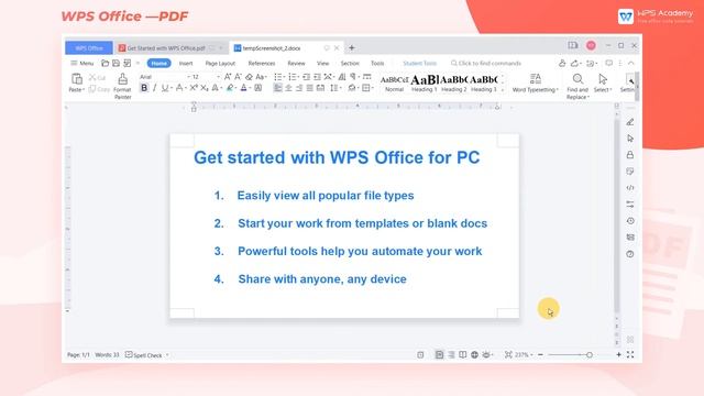 [WPS Academy] 1.3.0 PDF：How to use OCR in PDF