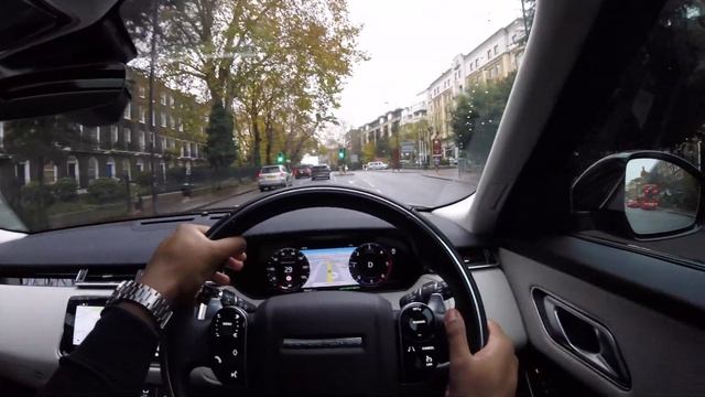 Range Rover Velar R-Dynamic 2019 POV Day & Night Drive In London 4K