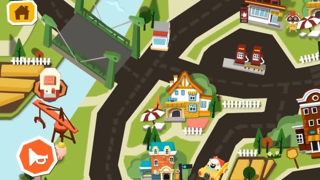 Видео обзор игры: Город панды. Машинки города