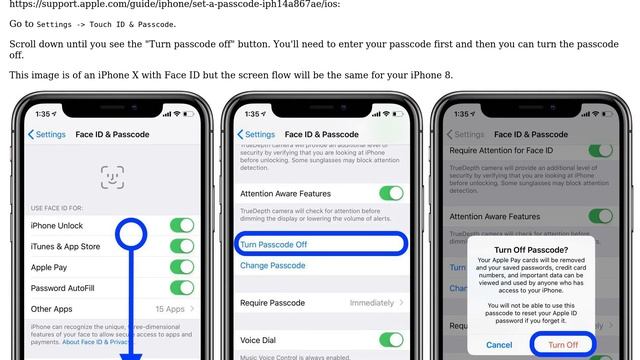 Apple: How do I turn off the passcode requirement on my iPhone? (2 Solutions!!)