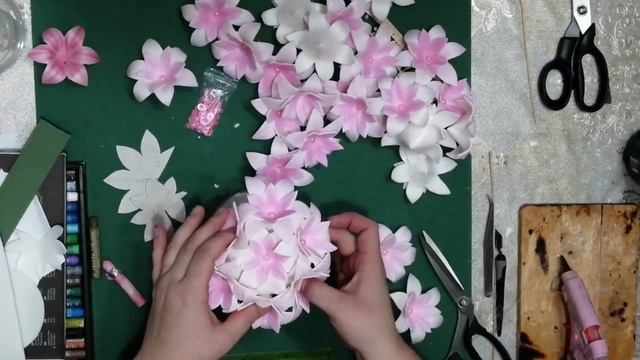 МК Гиацинт. светильник из изолона. 2 мм