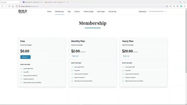 Updates and fixes  | Create a membership blog with Laravel & Stripe | Part 31