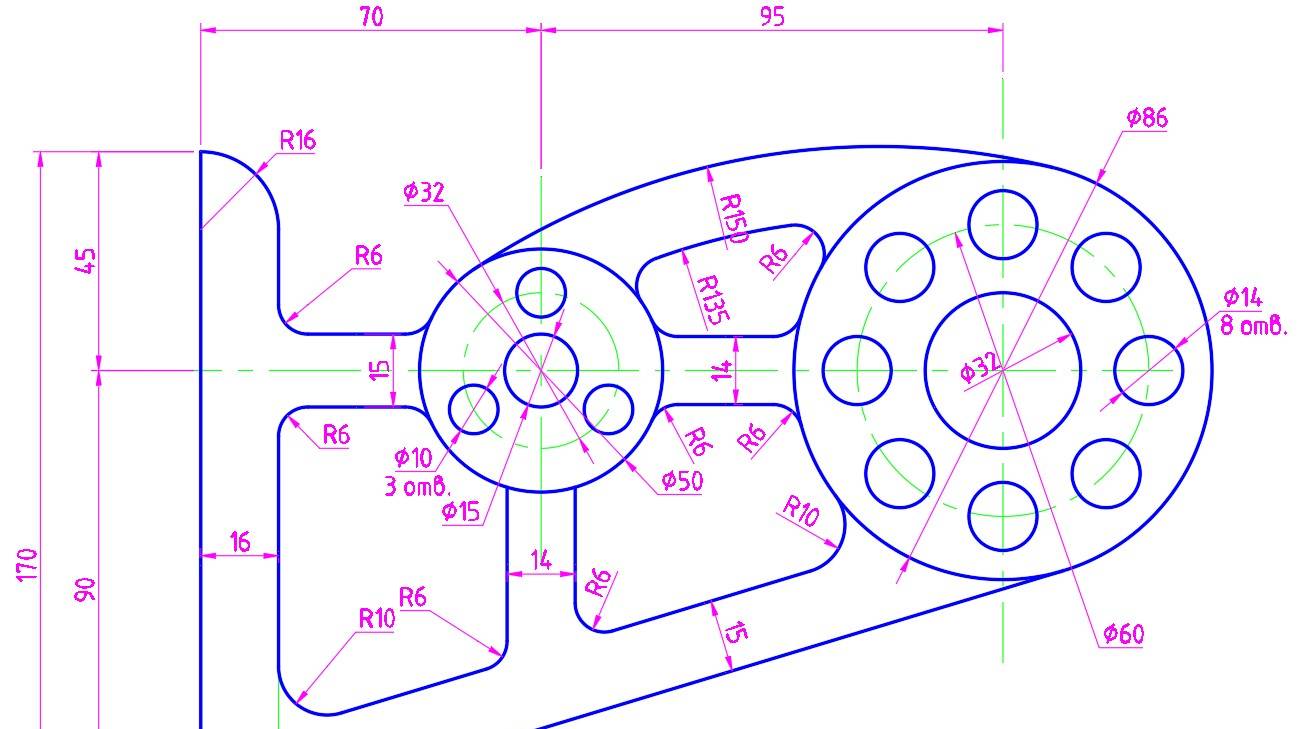 Видеокурс Autodesk AutoCAD 2023: 2D черчение