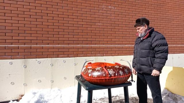Тюбинг-ватрушка с тормозом! Мои идеи!