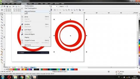 Corel draw tutorial part 12 how to draw logos for beginners