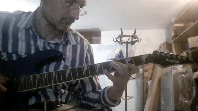 IBANEZ GRG170 BJ -impro Su Base Heavy Metal- Prova 2