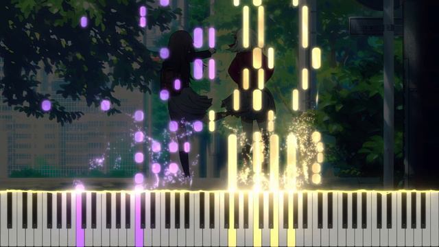 (Synthesia) Lycoris Recoil ED 『Hana no Tou / Tower of Flower』 Sayuri [piano]