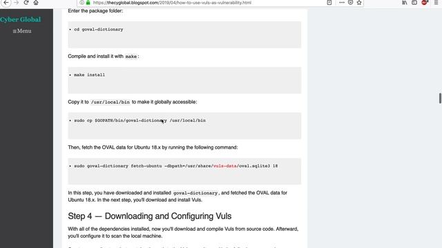 How To Use Vuls as a Vulnerability Scanner on Ubuntu 18.04