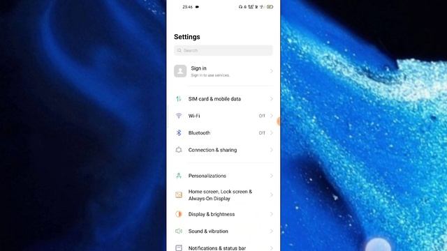 OPPO Reno 6 5G Always on Display setting features