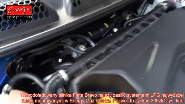 Montaż LPG Fiat Bravo z 1.4 Turbo 150KM 2008r w Energy Gaz Polska na gaz BRC SQ 32 OBD!