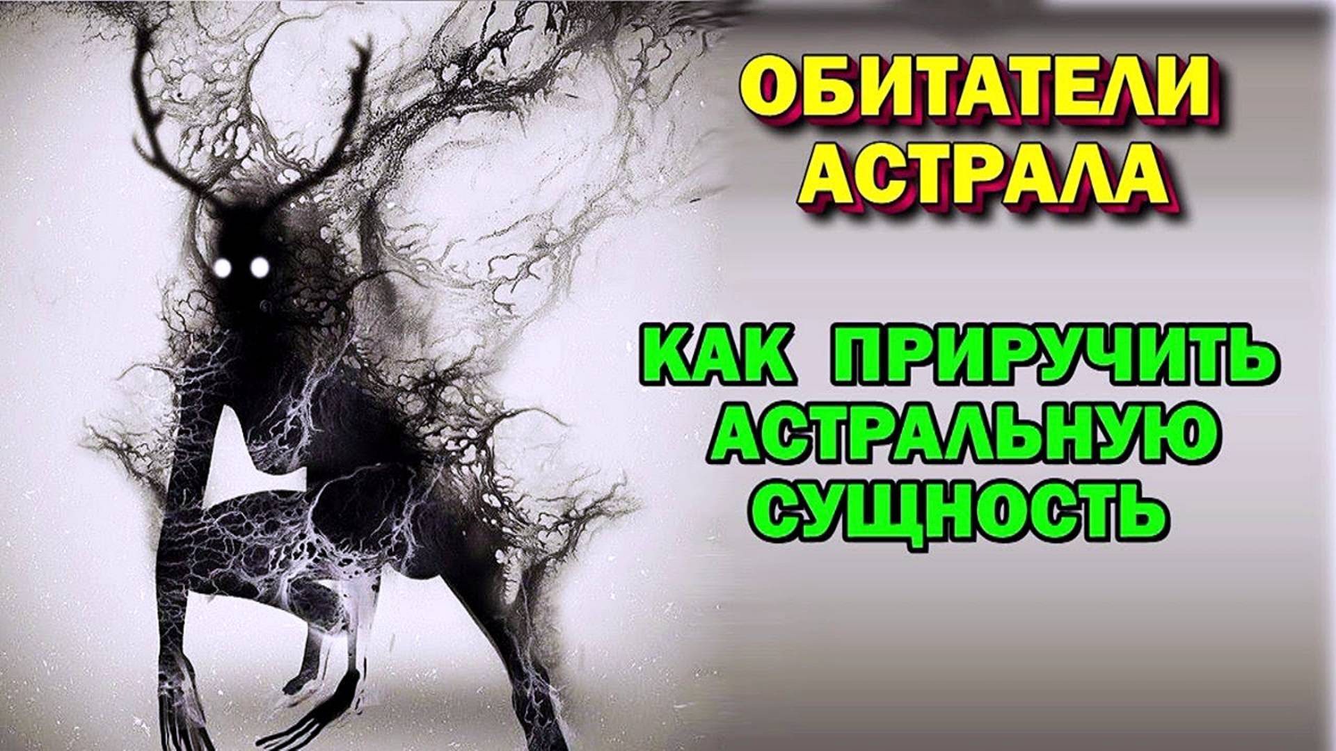 Астральные Сущности.  Мальки – природные обитатели Астрала.  💥Онлайн трансляция