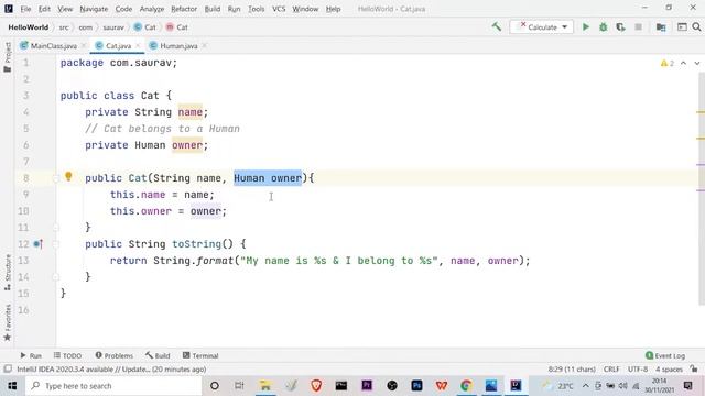 Composition in Java || Java OOPS Concept | OOP Concepts & Implementation