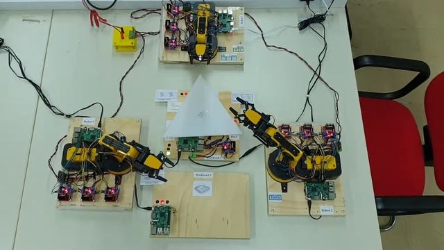 Gregor Chair Assembly System - An implementation with LwM2M Protocol and Docker Containers