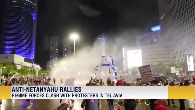 Израильские силовики вступили в ожесточенные столкновения с протестующими в Тель-Авиве, призывающими