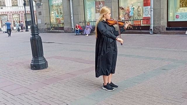 скрипка на Арбате