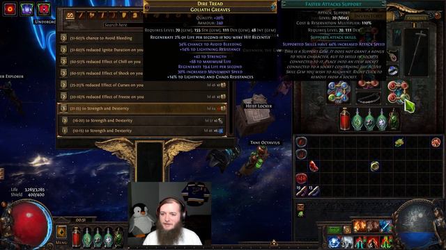 You have died recently and cannot perform actions - Krangled Passives Day 6 - Path of Exile 3.20