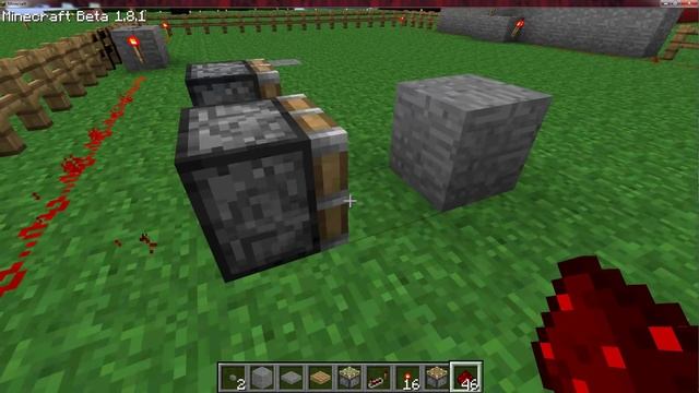 minecraft -красный камень по русски)!!!!1 часть