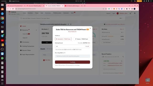 Increase Bandwidth and tron power