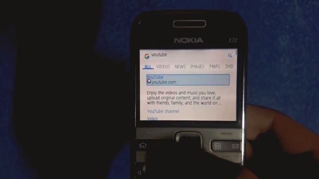 How to watch youtube on Nokia e72 in 2019