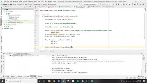 Intro to Android Development: Lecture 6 - Networking