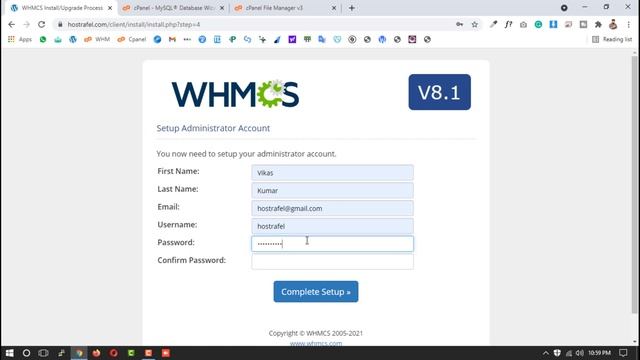 WHMCS License Install | WHMCS Free Lifetime License Host Rafel