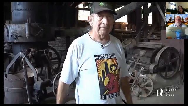 Virtual Tour W A  Young & Sons Foundry and Machine Shop Zoom Recording